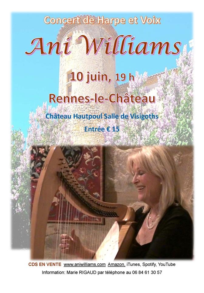 Concert de harpe et voix 19 juin 2025